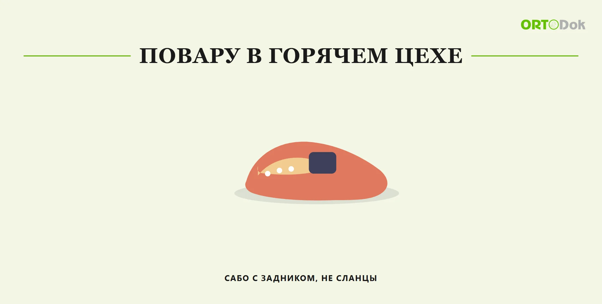 Повару в горячем цехе: сабо с задником, не сланцы