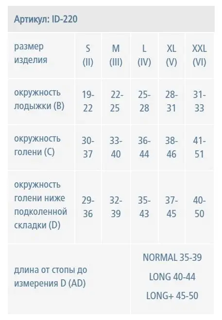 Гольфы для путешествий с закрытым носком ID-220